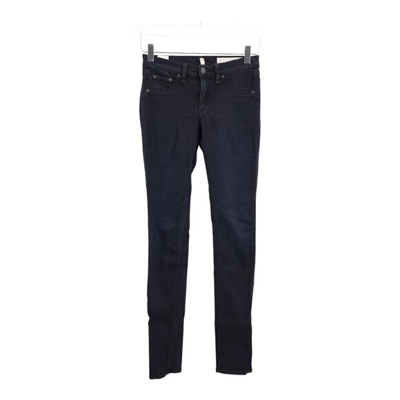 rag & bone Pants - Rag & Bone Legging Skinny Leg Womens Jeans Black Size 24 Denim Pockets Stretchy